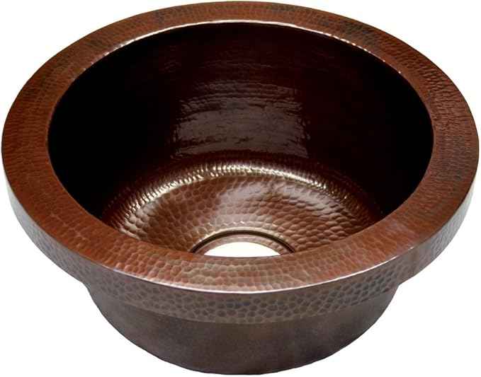 Native Trails CPS216 Mojito Copper Drop-in Bar/Prep Sink, Antique Copper