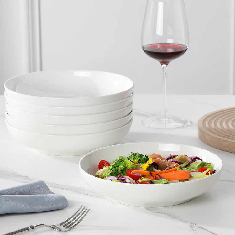 8.85" Large Pasta Bowls (6 Count)