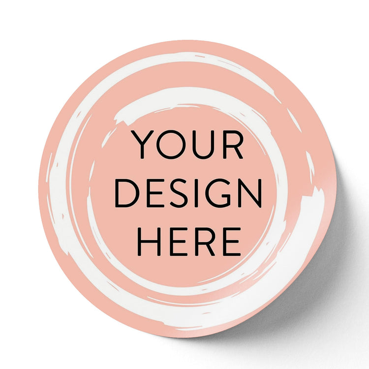 100 Custom Vinyl Stickers (100 Count)