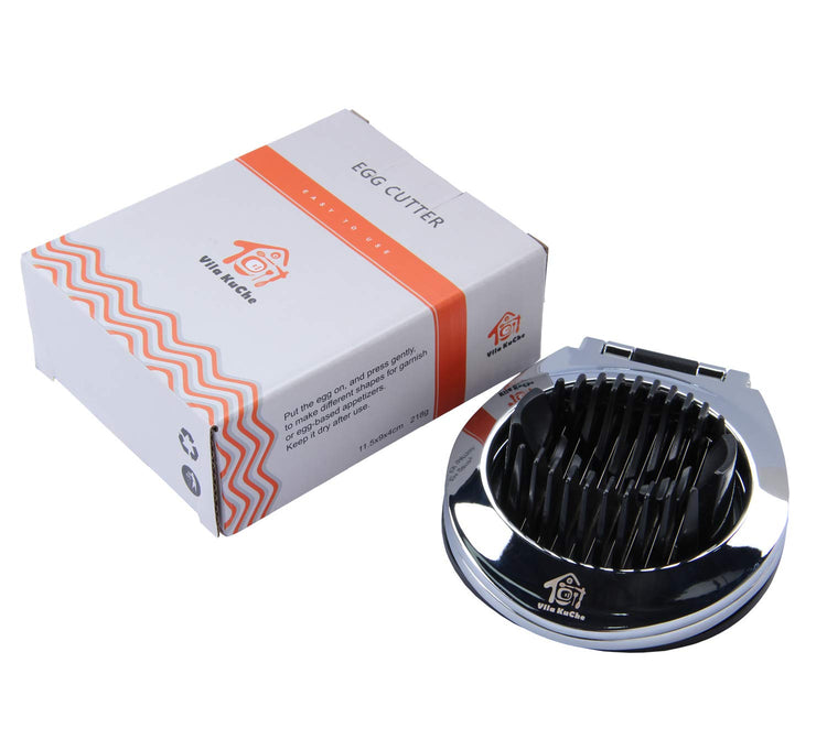 Multi Function Stainless Steel Egg Slicer for Hard Boiled Eggs