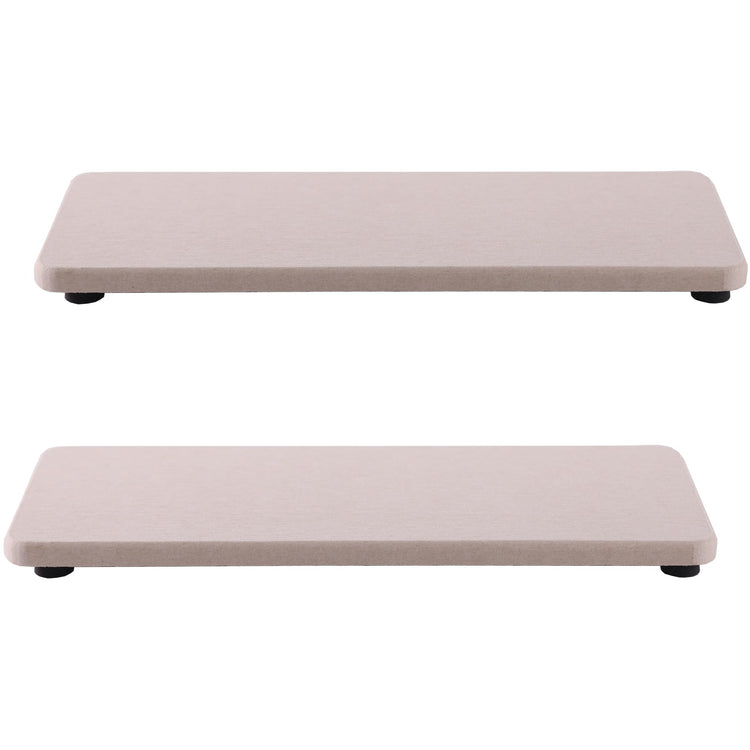 2 Pcs Sink Stone Soap Trays (2 Count)