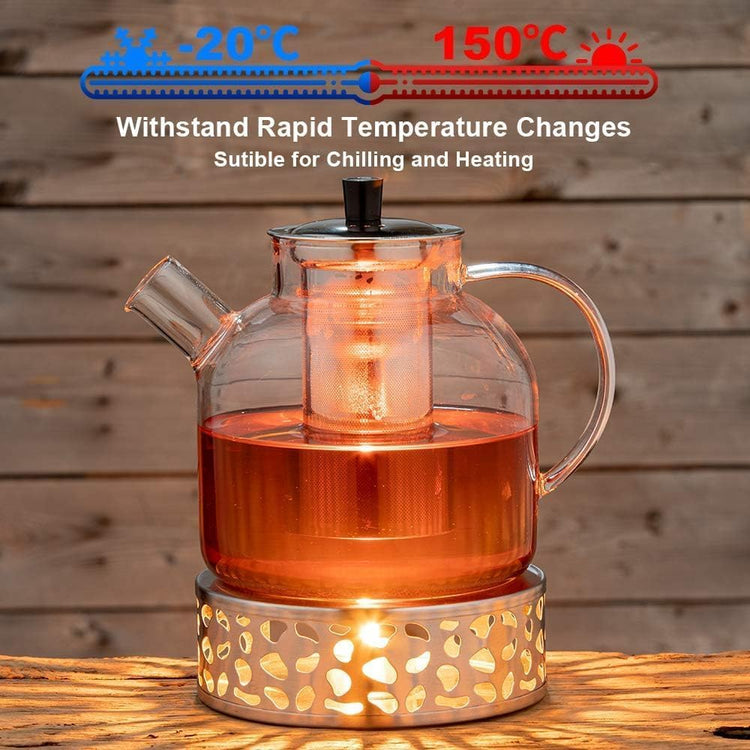 Glass Teapot with Removable Infuser