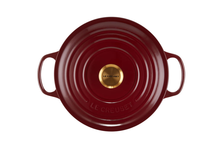 Enameled Cast Iron Round Dutch Oven