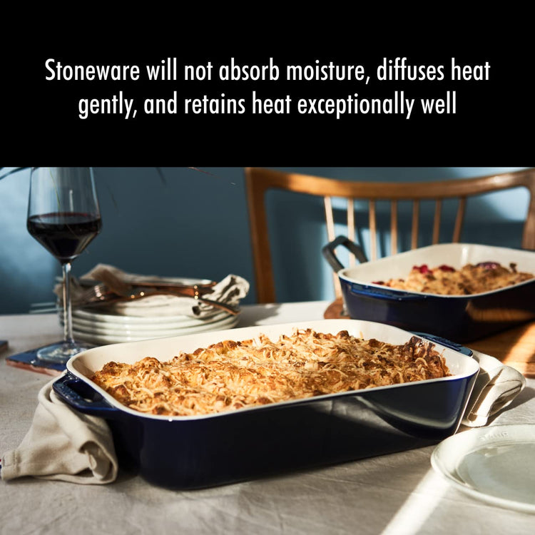 Ceramic 2 pc Rectangular Baking Dish Set (2 Count)