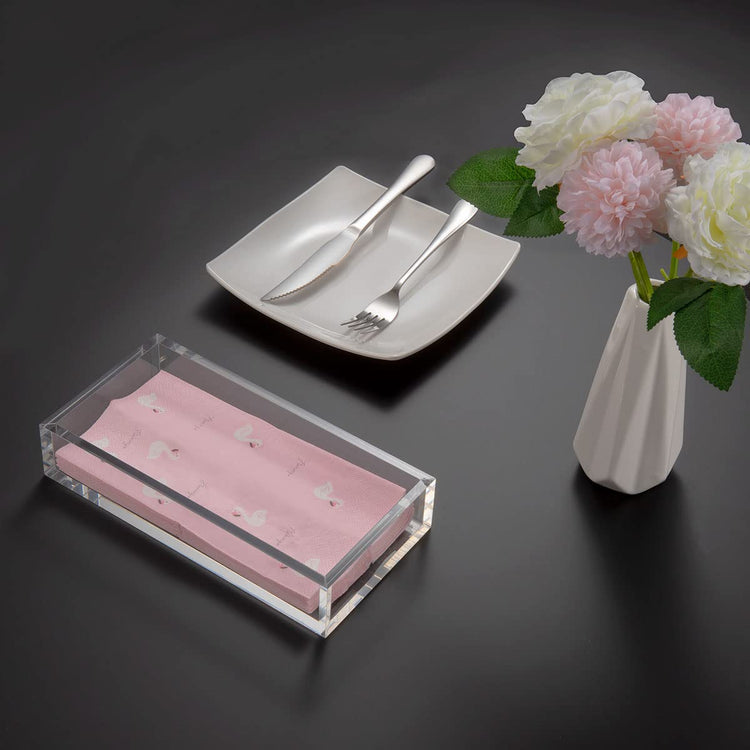 Acrylic Napkin Holder Tray