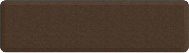 NewLife Anti Fatigue Nonslip Mat: Hard Floor Utility Mats for Garage, Patio and Kitchen - 20" x 72" x .5" - Vintage Leather Rustic Brown
