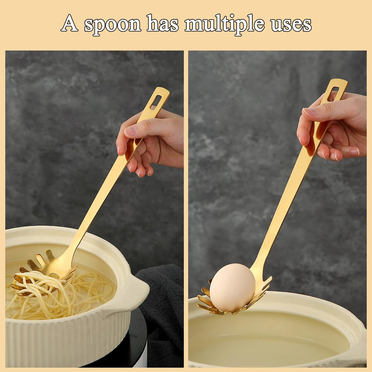 Gold Spaghetti Spoon