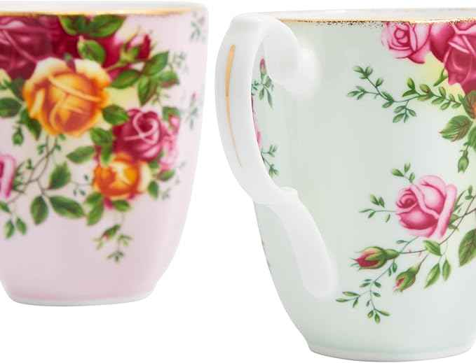Royal Albert Old Country Roses Mug, Set of 4