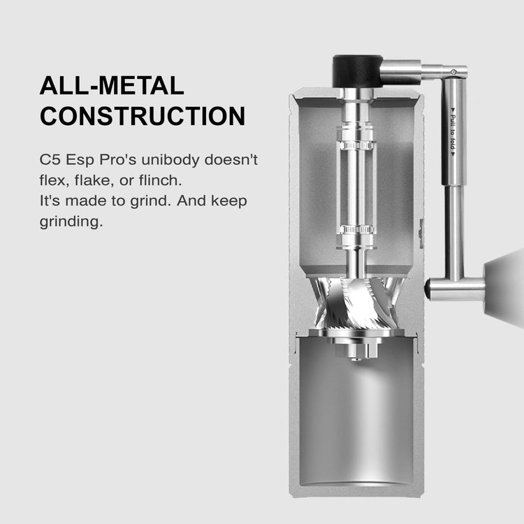 C5 ESP Pro Manual Coffee Grinder with S2C