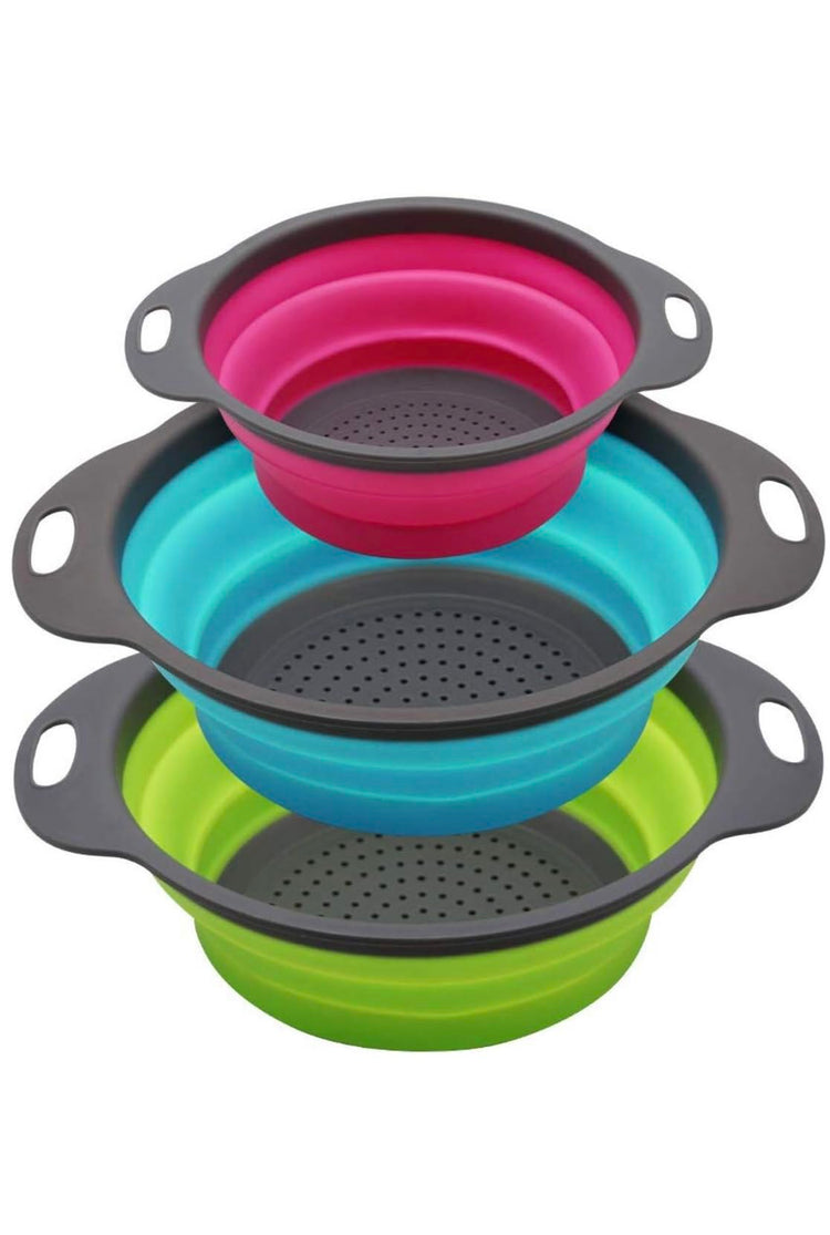 Set of 3 Niklye Ultimate Kitchen Strainers (3 Count)