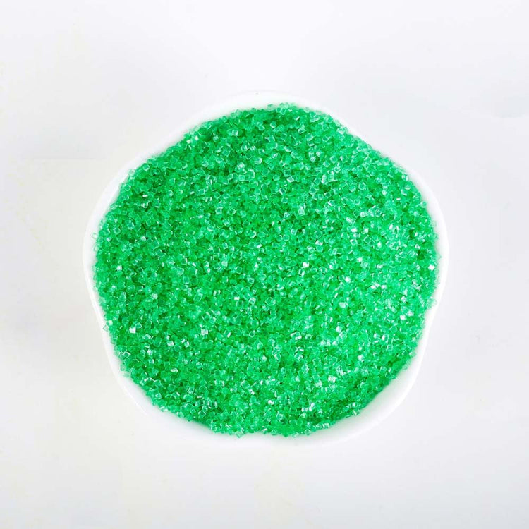 Green Sanding Sugar Sprinkles (3.2 Ounce)