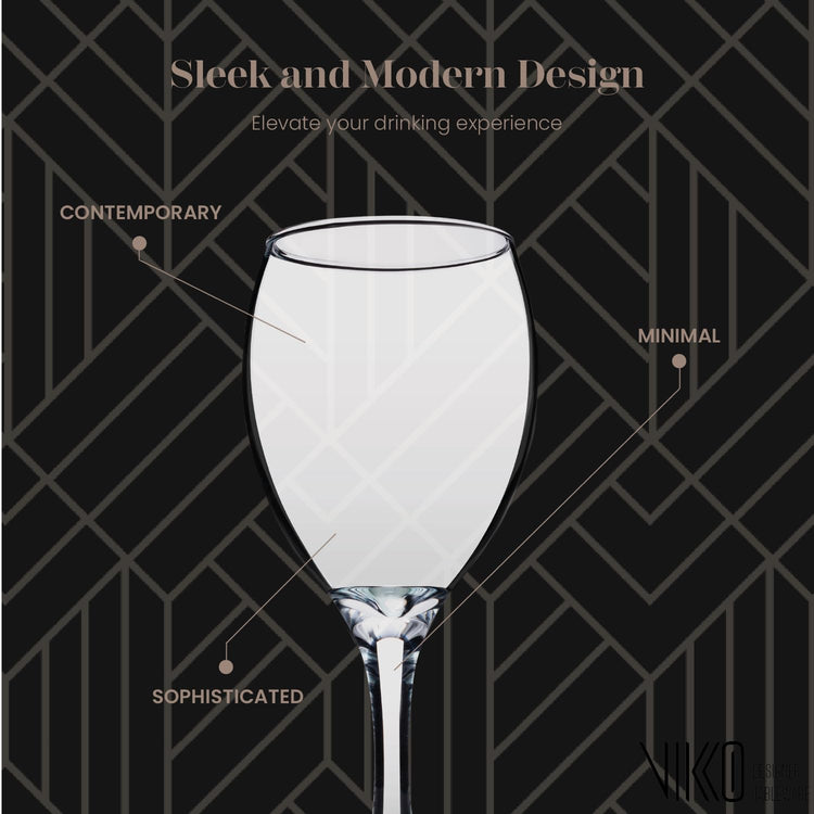Wine Glasses 15 Ounce Wine Glass (6 Count)