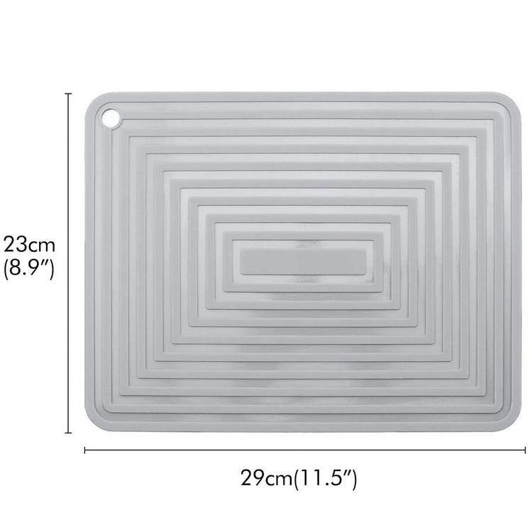 Large Silicone Trivet Mats for Hot Dishes (2 Count)