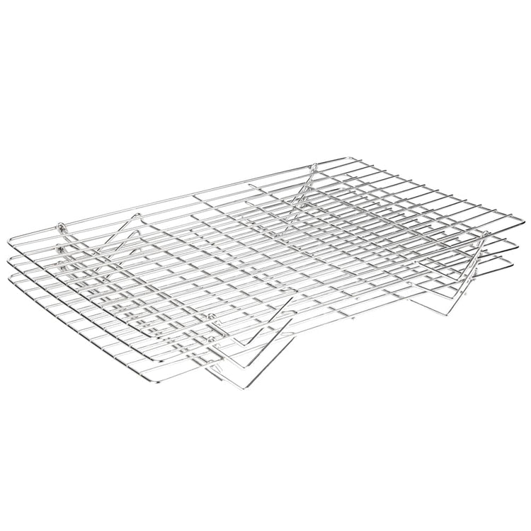 Met Lux 15.7 x 9.8 x 8.3 Inch Wire Baking Rack Set 1 Dishwashable Oven Wire Rack Set