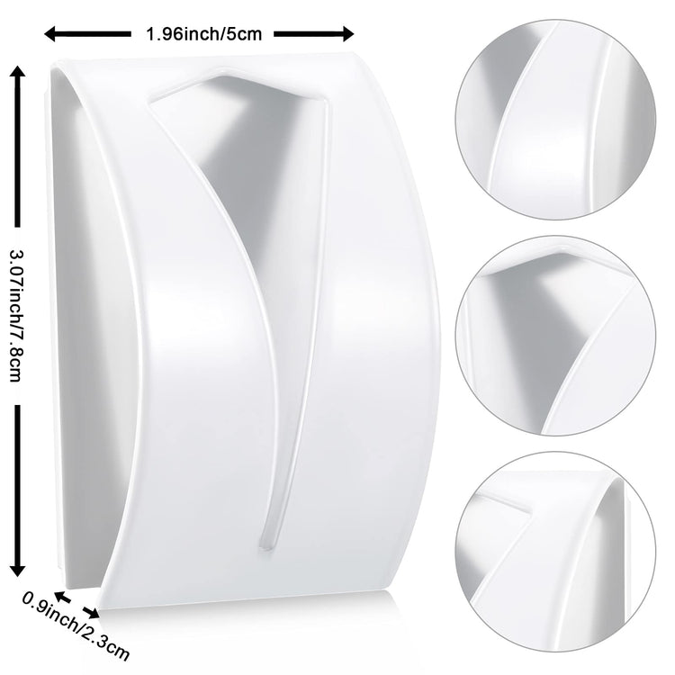 4 Pcs Self Adhesive Kitchen Towel Hook Holder