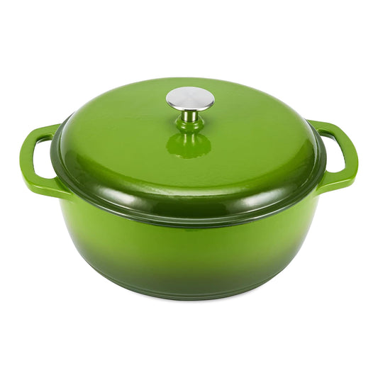 Enameled Cast Iron Dutch Oven Pot with Lid