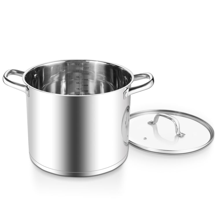 12 Quart Cooking Stock Pot