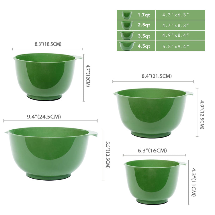 Classic Mixing Bowls Set of 4