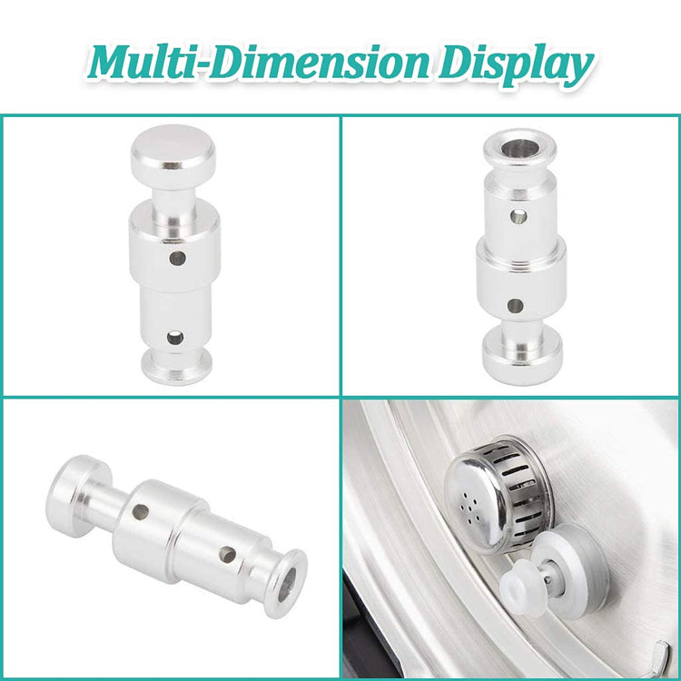 2 Pack Float Valve for Instant Pot with 8 Silicone Caps for Instant Pot Duo 3