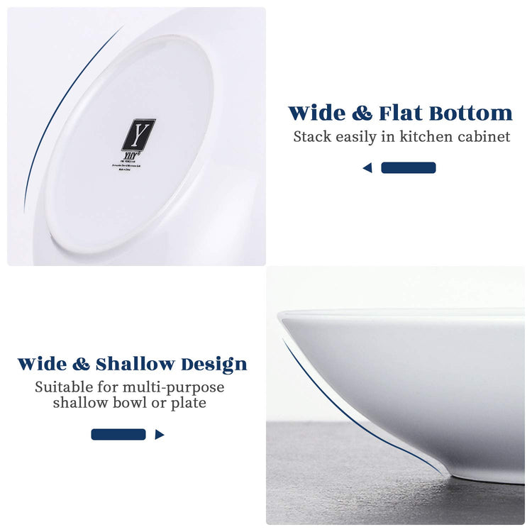8" Pasta Bowls Set for 6 (6 Count)
