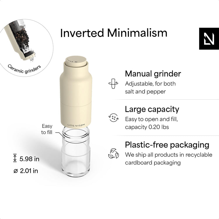 Salt and Pepper Grinder Set