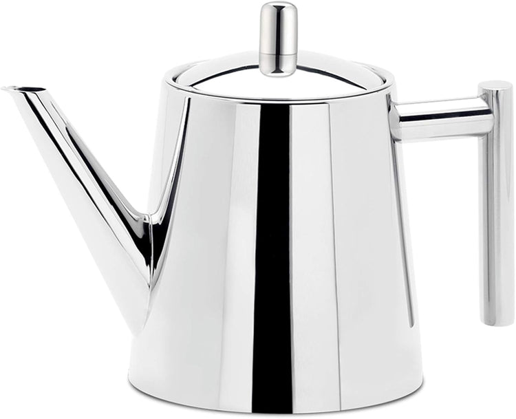 Easyworkz Stainless Steel Teapot with Removeable Infuser 27 oz Stovetop Tea Maker for Fruit Herbal and Infusion Tea