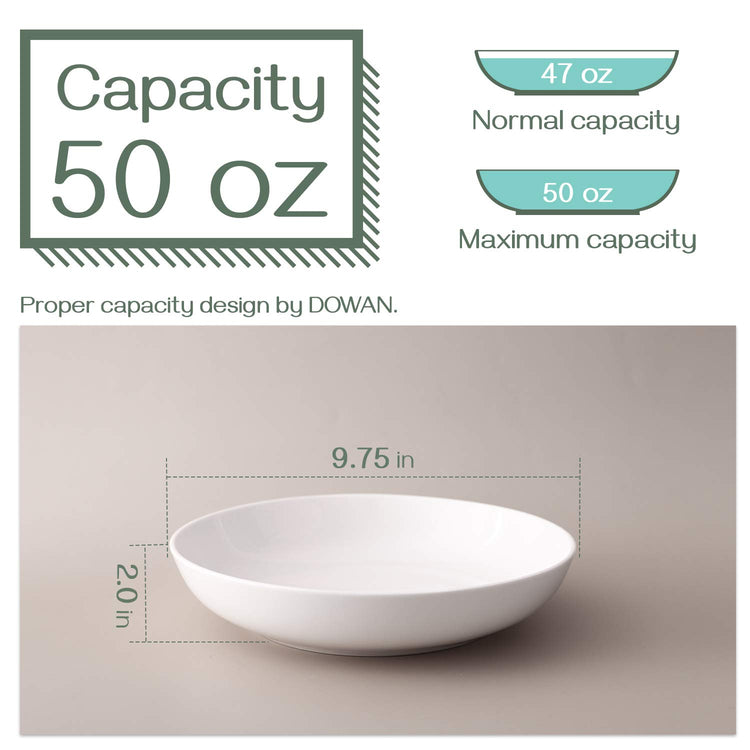 9.75" Pasta Bowls Set of 4 (4 Count)