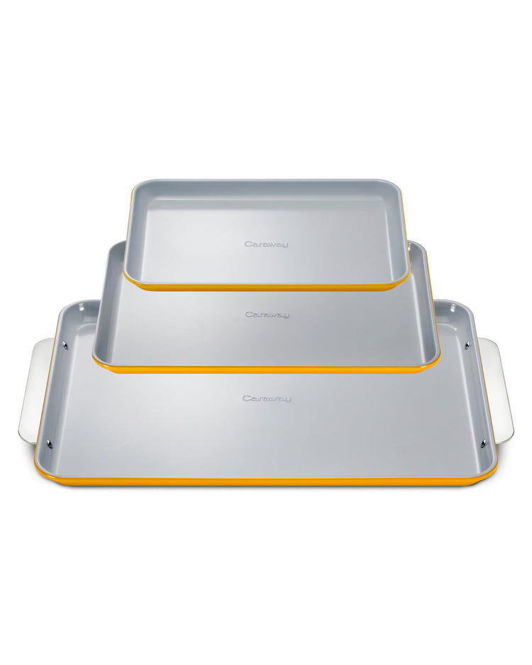 Non Stick Ceramic Baking Sheet Trio (3 Count)