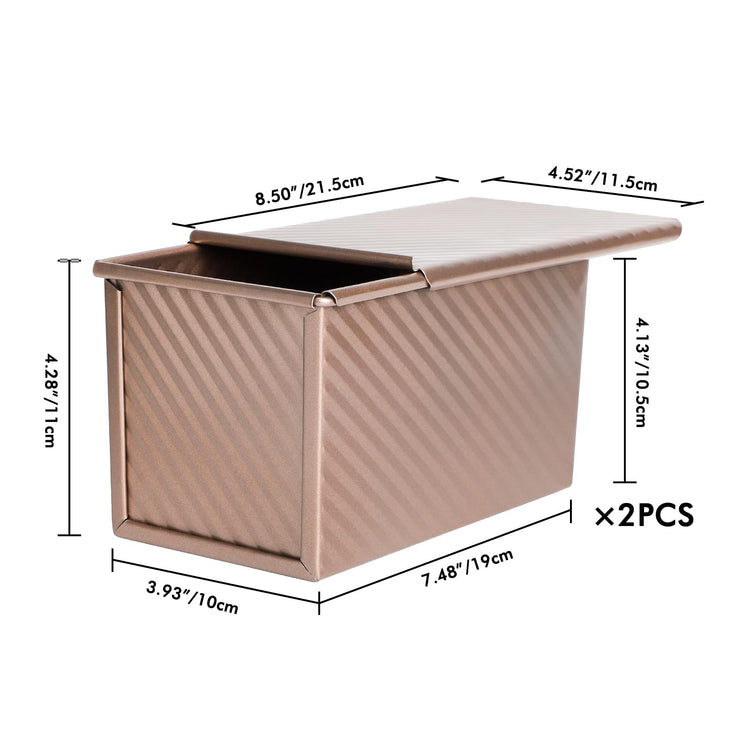 Pullman Loaf Pan with Lid (2 Count)