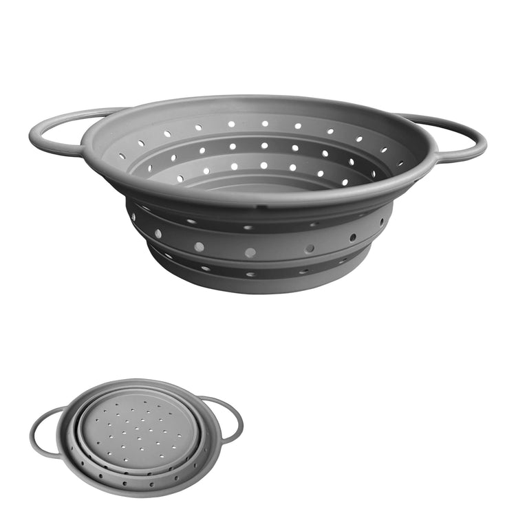 Silicone Collapsible Colander with Handle