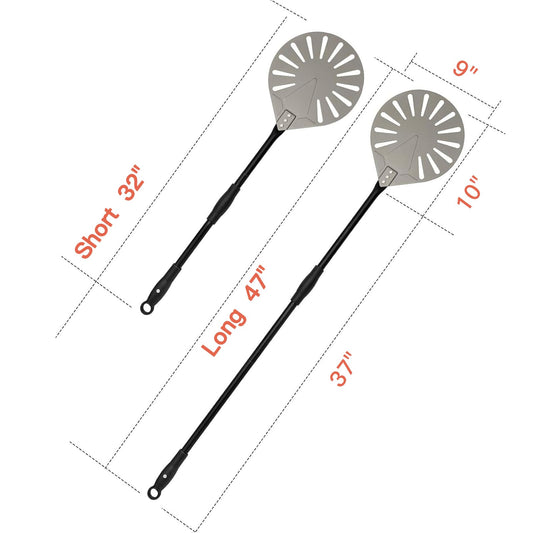9"x 10" Perforated Pizza Peel