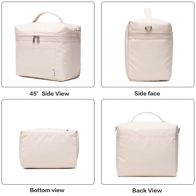 NOL 8L Insulated Lunch Bags for Women Cooler Bag Lightweight Nylon Waterproof Lunch Box For Work