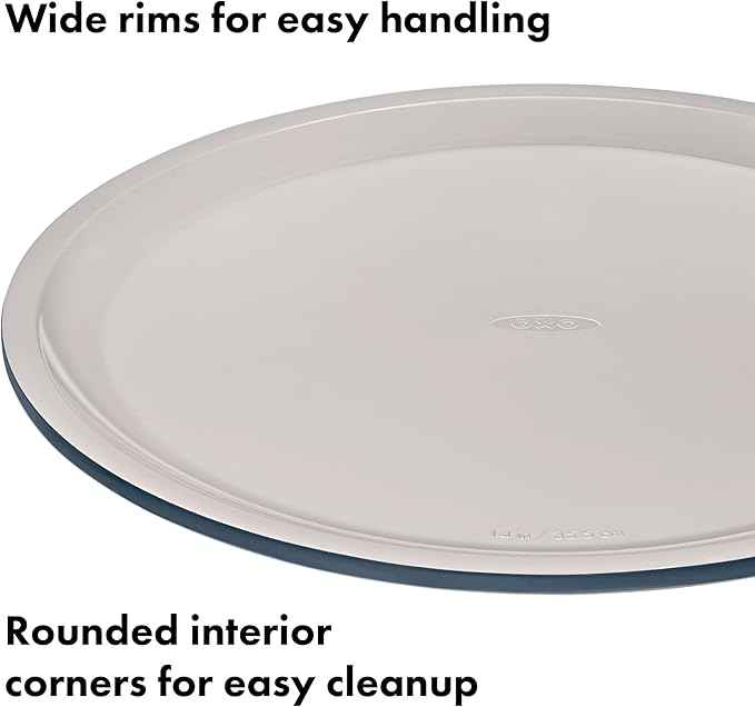 OXO Good Grips Non-Stick Pro Ceramic Coated Metal Bakeware 15” Pizza Pan – Storm Blue