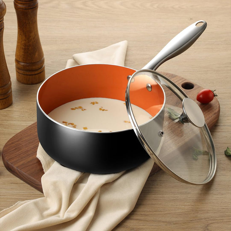 1 Quart Saucepan with Lid