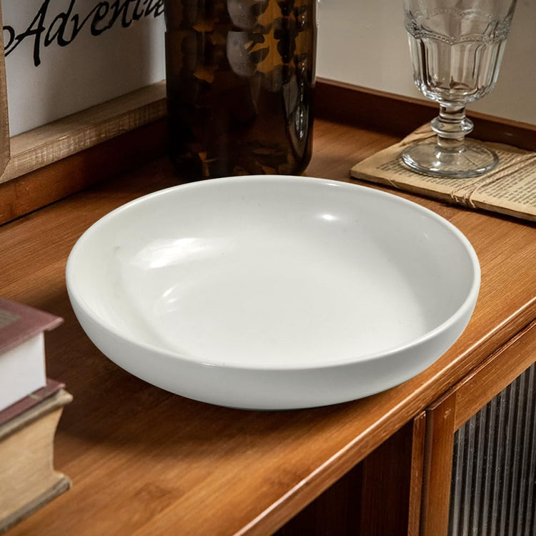 Pasta Bowls 30 Ounces Porcelain Serving Bowls for Salad (6 Count)
