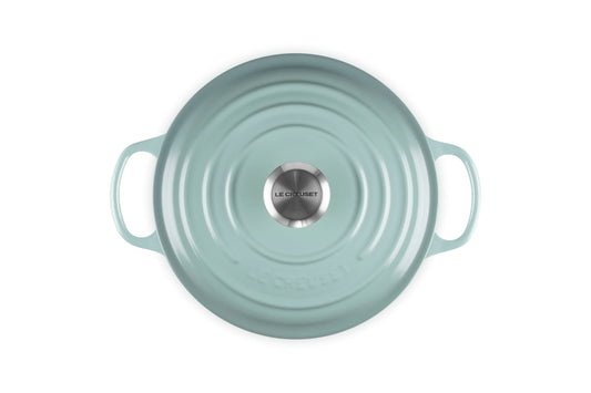 Enameled Cast Iron Round Wide Dutch Oven