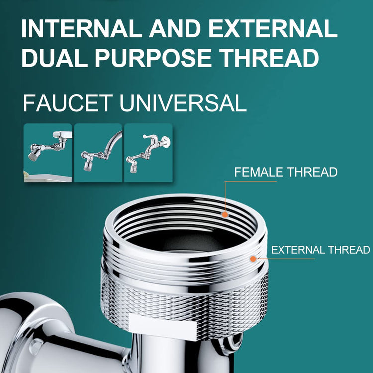 1080° Rotating Faucet Extender Aerator