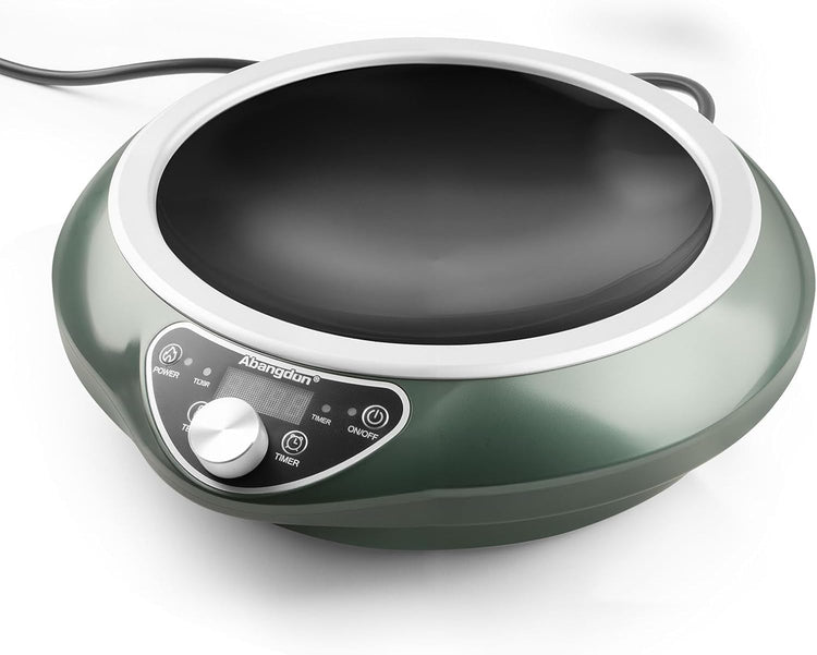 1700W 120V Concave Induction Wok Cooktop