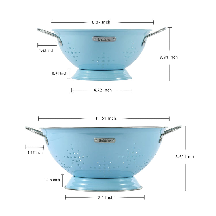 Metal Colander 2 Pack (2 Count)
