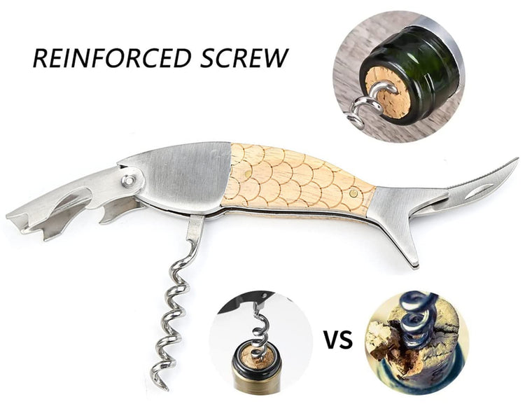 Unique Fish Corkscrew