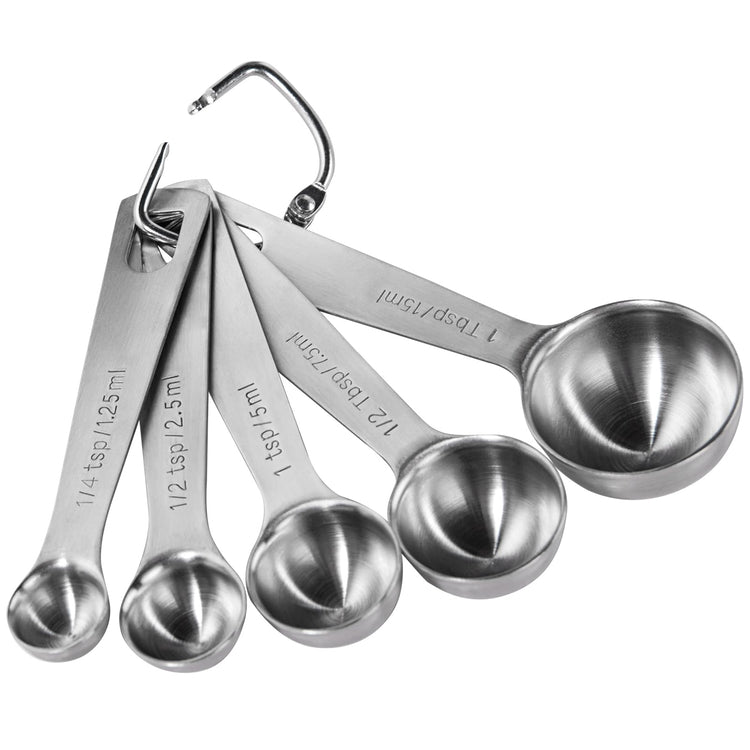 18 8 Stainless Steel Measuring Spoons Set of 5 (5 Count)