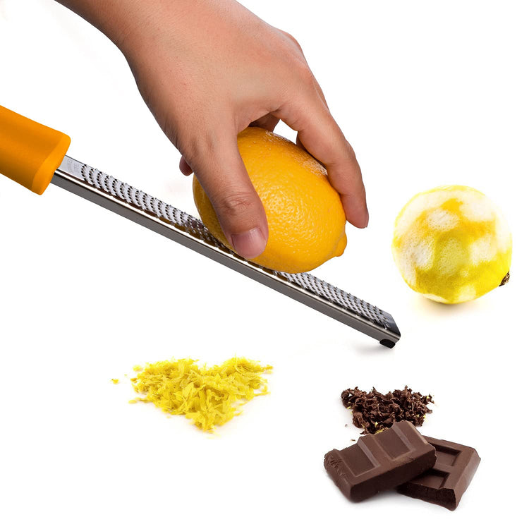 8 Inch Lemon Zester & Cheese Grater