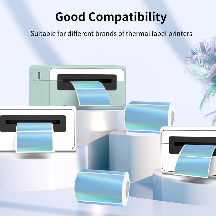 3x2 Inch Holographic Thermal Labels