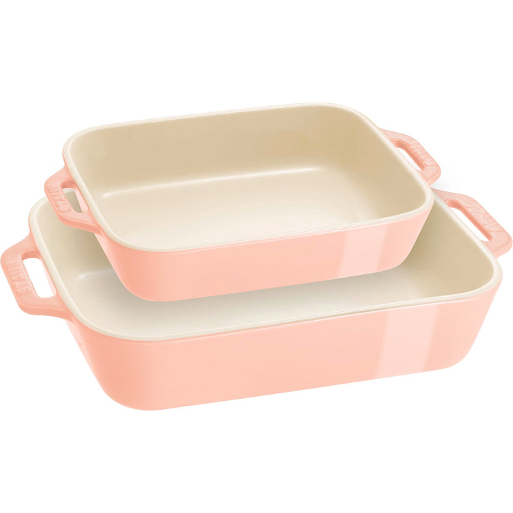 Ceramic 2 pc Rectangular Baking Dish Set (2 Count)