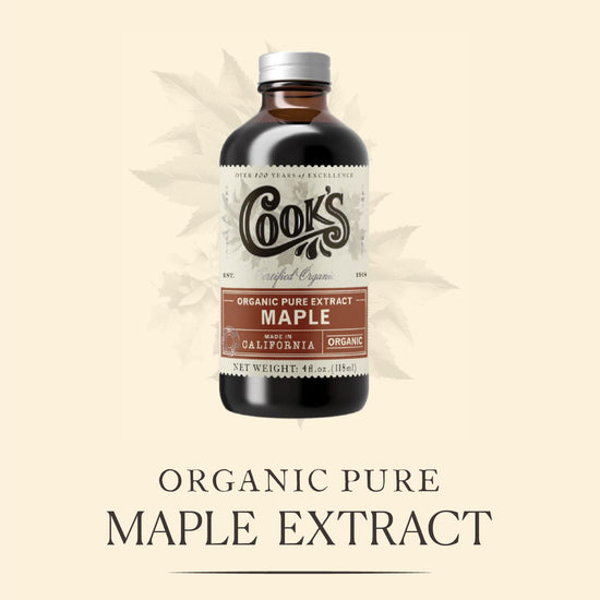 Cook's, Organic Maple Extract, Premium Maple Sap from Vermont's Finest Maple Trees, 128 Ounces (1 Gallon) - Nestoria
