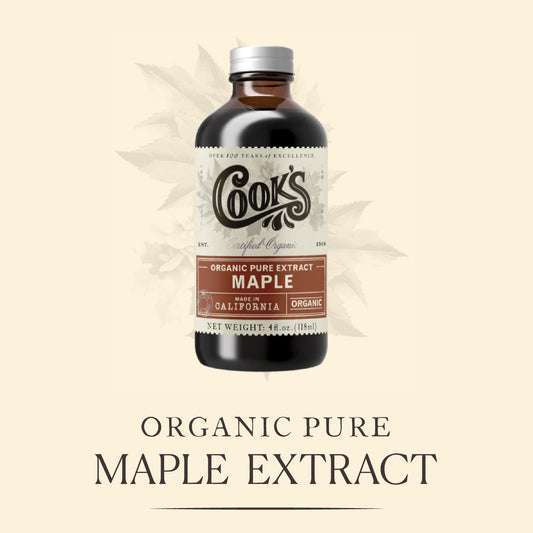 Organic Maple Extract for Baking & Syrup (128 Fl Oz)