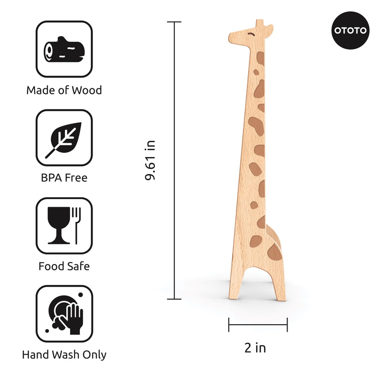 NEW OTOTO Jerry the Giraffe Toaster Tongs
