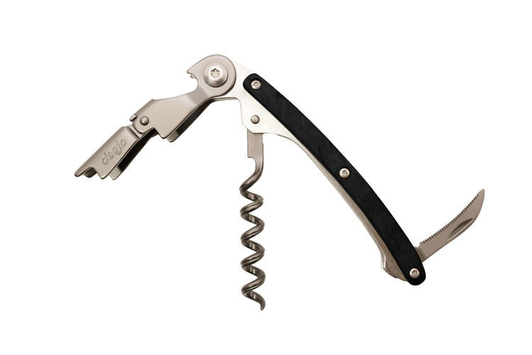 Waiters Wine Key with Corkscrew Quick Bottle Opener and Micro