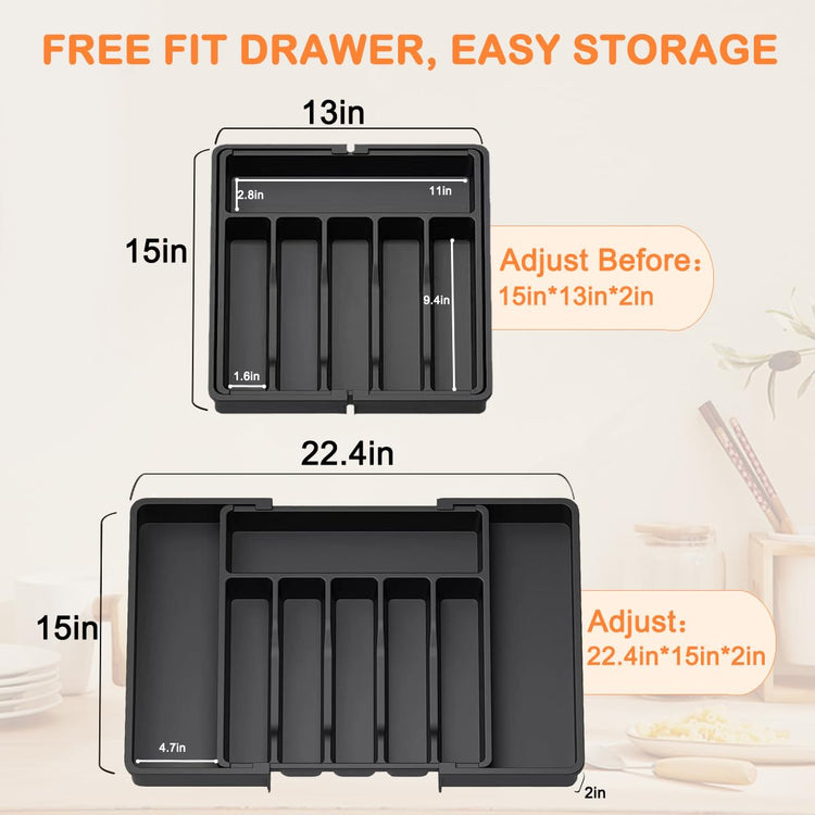 Silverware Drawer Organizer