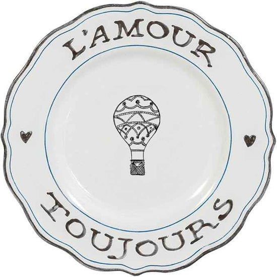 Juliska L'Amour Toujours Dessert/Salad Plate Set of 4